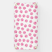 Doodle Paws, Dog Paws, Pink Paws Spandoek (Verticaal)