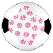 Doodle Paws, Dog Paws, Pink Paws Voetbal (Gedraaid)