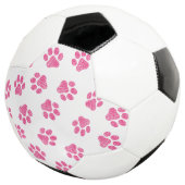Doodle Paws, Dog Paws, Pink Paws Voetbal (Drie kwart)