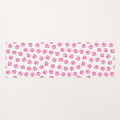 Doodle Paws, Dog Paws, Pink Paws Yogamat (Achterkant (horizontaal))