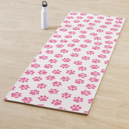 Doodle Paws, Dog Paws, Pink Paws Yogamat