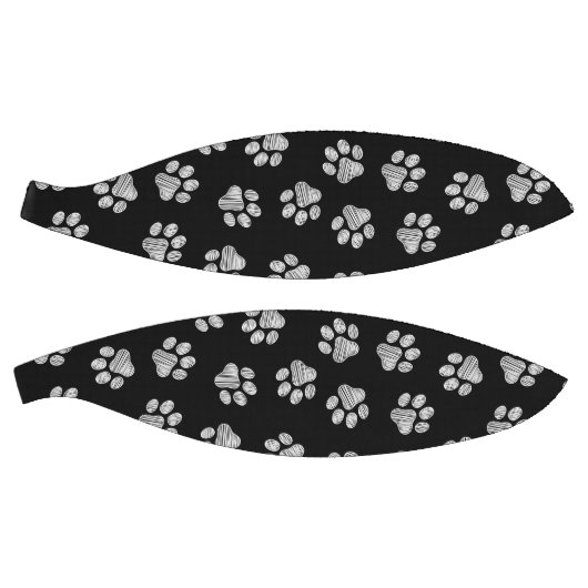 Doodle Paws, Dog Paws, White Paws Basketbal (Panelen)