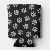 Doodle Paws, Dog Paws, White Paws Blikjeskoeler (Achterkant)