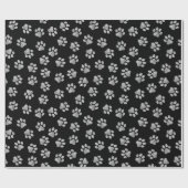 Doodle Paws, Dog Paws, White Paws Cadeaupapier (Vlak)