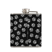 Doodle Paws, Dog Paws, White Paws Heupfles (Achterkant)