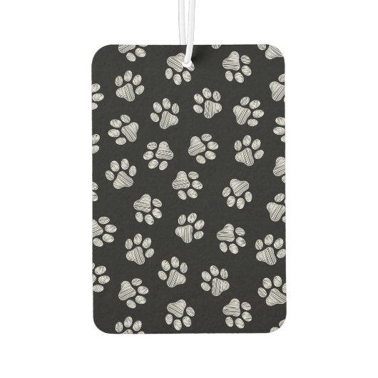 Doodle Paws, Dog Paws, White Paws Luchtverfrisser (Achterkant)