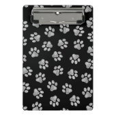 Doodle Paws, Dog Paws, White Paws Mini Klembord (Voorkant)