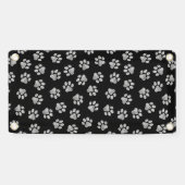 Doodle Paws, Dog Paws, White Paws Spandoek (Horizontaal)