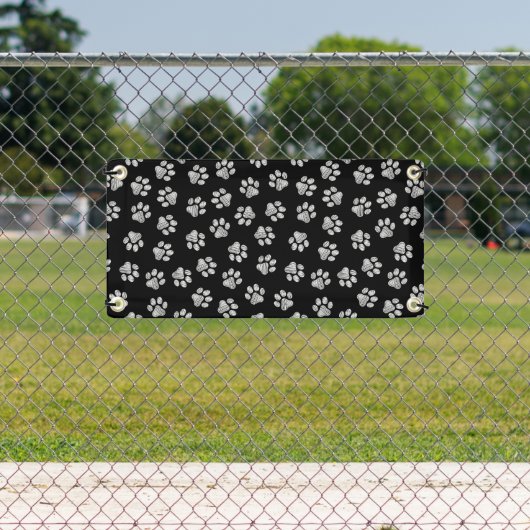 Doodle Paws, Dog Paws, White Paws Spandoek (Insitu)