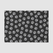 Doodle Paws, Dog Paws, White Paws Tissuepapier (Voorkant)