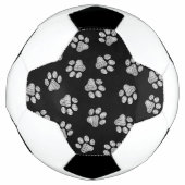 Doodle Paws, Dog Paws, White Paws Voetbal (Voorkant)