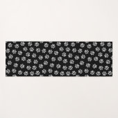 Doodle Paws, Dog Paws, White Paws Yogamat (Voorkant (horizontaal))