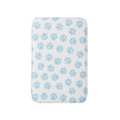 Doodle Paws, Hondenpoten, Baby Blue Paws Badmat (Voorkant Verticaal)