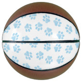 Doodle Paws, Hondenpoten, Baby Blue Paws Basketbal (Voorkant)