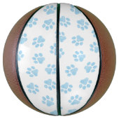Doodle Paws, Hondenpoten, Baby Blue Paws Basketbal (Verticaal)