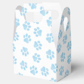 Doodle Paws, Hondenpoten, Baby Blue Paws Bedankdoosjes (Geopend)