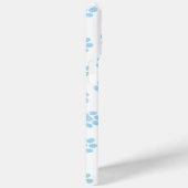 Doodle Paws, Hondenpoten, Baby Blue Paws Case-Mate iPhone Case (Achterkant / Rechts)