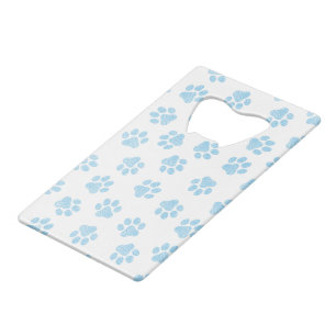 Doodle Paws, Hondenpoten, Baby Blue Paws Creditkaart Flessenopener