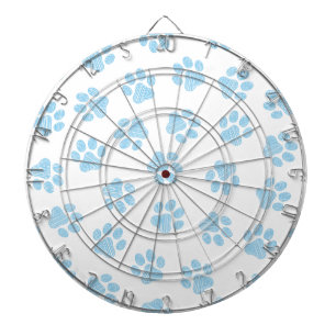 Doodle Paws, Hondenpoten, Baby Blue Paws Dartbord