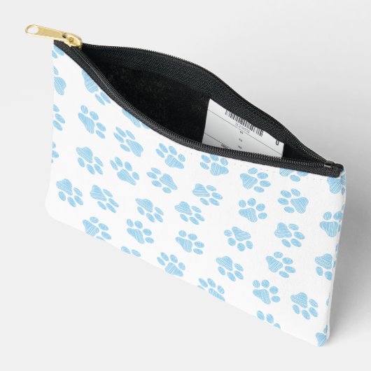Doodle Paws, Hondenpoten, Baby Blue Paws Etui (Open)