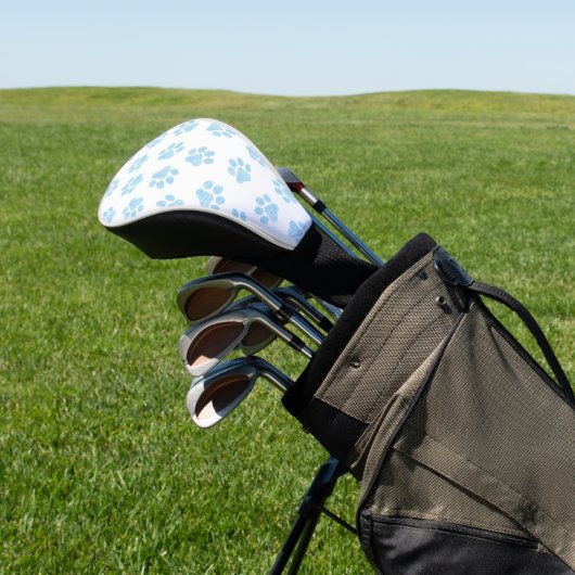 Doodle Paws, Hondenpoten, Baby Blue Paws Golfheadcover (Insitu)