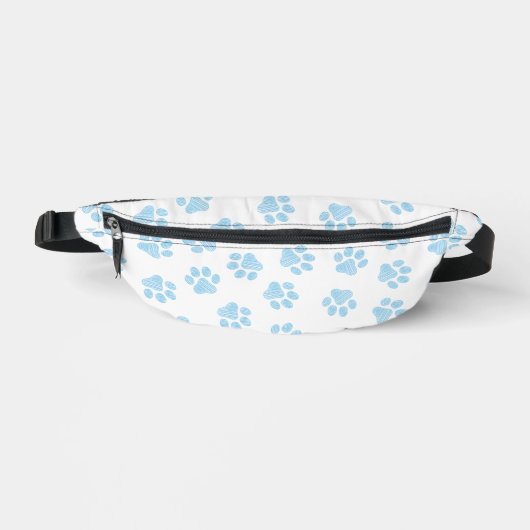 Doodle Paws, Hondenpoten, Baby Blue Paws Heuptasje (Voorkant)