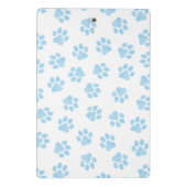 Doodle Paws, Hondenpoten, Baby Blue Paws Mini Klembord (Achterkant)