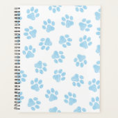 Doodle Paws, Hondenpoten, Baby Blue Paws Planner (Voorkant)