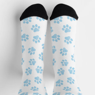 Doodle Paws, Hondenpoten, Baby Blue Paws Sokken