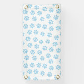 Doodle Paws, Hondenpoten, Baby Blue Paws Spandoek (Verticaal)