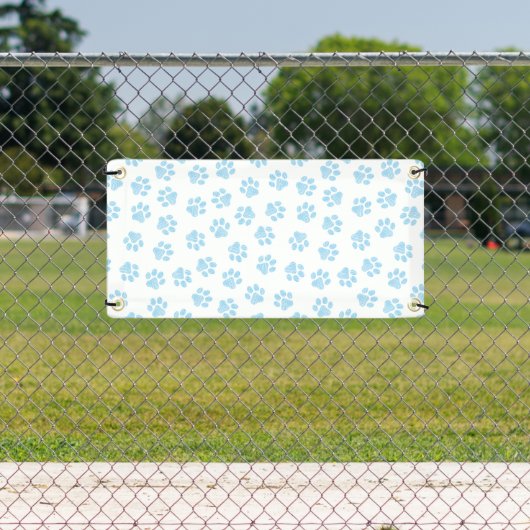 Doodle Paws, Hondenpoten, Baby Blue Paws Spandoek (Insitu)