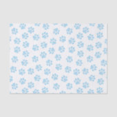 Doodle Paws, Hondenpoten, Baby Blue Paws Tissuepapier (Voorkant)