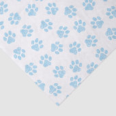 Doodle Paws, Hondenpoten, Baby Blue Paws Tissuepapier (Detail)