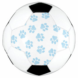 Doodle Paws, Hondenpoten, Baby Blue Paws Voetbal