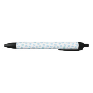 Doodle Paws, Hondenpoten, Baby Blue Paws Zwarte Inkt Pen