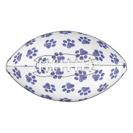 Doodle Paws, Hondenpoten, Navy Blue Paws American Football