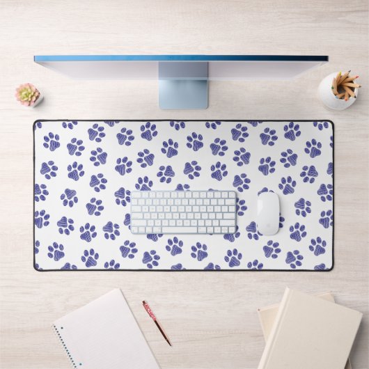 Doodle Paws, Hondenpoten, Navy Blue Paws Bureaumat (Kantoor 1)