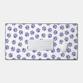 Doodle Paws, Hondenpoten, Navy Blue Paws Bureaumat (Keyboard & Muis)