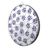 Doodle Paws, Hondenpoten, Navy Blue Paws Dartbord (Voorkant Rechts)