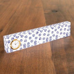 Doodle Paws, Hondenpoten, Navy Blue Paws Naambordje
