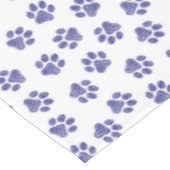Doodle Paws, Hondenpoten, Navy Blue Paws Tafelkleed (Gekanteld)
