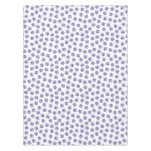 Doodle Paws, Hondenpoten, Navy Blue Paws Tafelkleed (Voorkant)