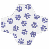 Doodle Paws, Hondenpoten, Navy Blue Paws Voetbal (Enkel)