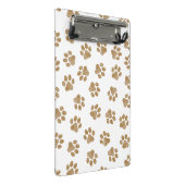 Doodle Paws, Hondenpoten, Sinaasappel Gold Paws Mini Klembord (Schuin)