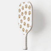 Doodle Paws, Hondenpoten, Sinaasappel Gold Paws Pickleball Paddle (Links)