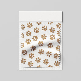 Doodle Paws, Hondenpoten, Sinaasappel Gold Paws Stof