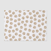 Doodle Paws, Hondenpoten, Sinaasappel Gold Paws Tissuepapier (Voorkant)