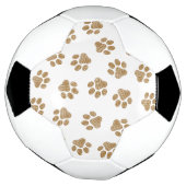 Doodle Paws, Hondenpoten, Sinaasappel Gold Paws Voetbal (Gedraaid)