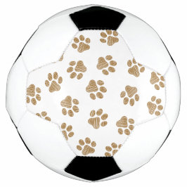 Doodle Paws, Hondenpoten, Sinaasappel Gold Paws Voetbal