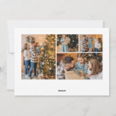 Doodle Photo Lijst Photo Holiday Kaart (Achterkant)